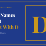 Boy Names That Start With D