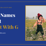 Boy Names That Start With G