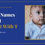 Boy Names That Start With T