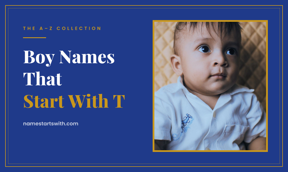 Boy Names That Start With T