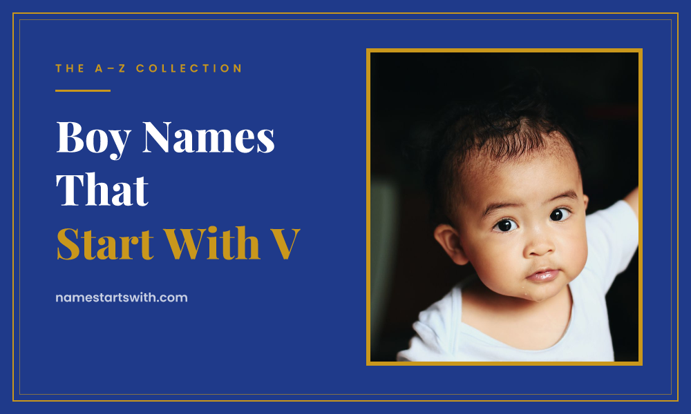 Boy Names That Start With V