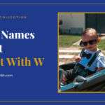 Boy Names That Start With W