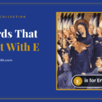 Emblem — words that start with e
