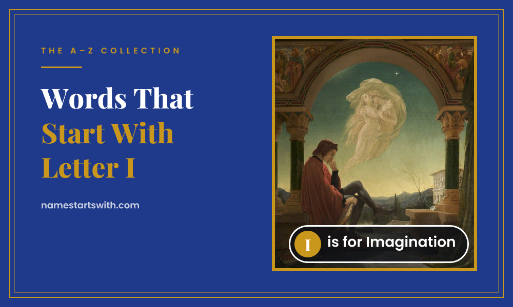 Imagination — words that start with I