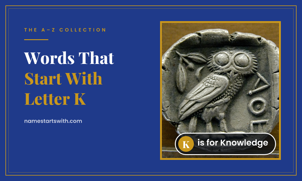Knowledge — words that start with K